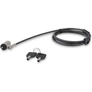 Comparateur de prix : StarTech.com Câble de securité en acier à clé portable - 2 m