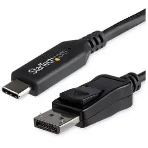 Comparateur de prix : Câble Adaptateur Startech USB-C vers DisplayPort 1.4 8K 60Hz Noir