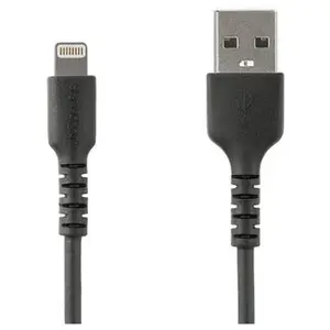 Comparateur de prix : StarTech.com Câble Lightning vers USB renforcé de 2 m - Certifié Apple MFi - Noi