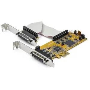 StarTech.com Startech 8-PORT PCI EXPRESS SERIAL CARD LOW PROFILE - RS-232 Noir pas cher