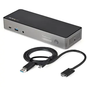 Comparateur de prix : StarTech Hybrid USB-C USB-A Dock - Triple 4K 60Hz