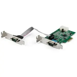 Comparateur de prix : Startech Carte D´extension Pcie Pci-e 2 Ports Rs232