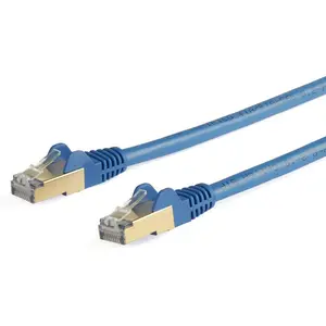 Comparateur de prix : StarTech.com StarTech Câble réseau Ethernet RJ45 Cat6 de 5 m - Bleu (Cable - Blue CAT6a