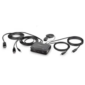 Switch KVM Hybride USB-C DisplayPort 2 Ports 4K 60Hz - STARTECH.COM