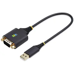 Comparateur de prix : StarTech.com Câble Adaptateur USB-A 2.0 vers DB9 (Série RS232) - 0.3 m