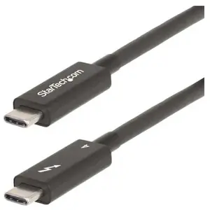 Comparateur de prix : StarTech.com Câble Thunderbolt 4 (40 Gb/s) USB-C - M/M - Noir - 2 m