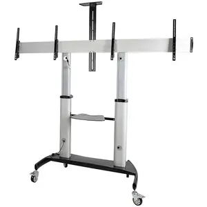 Comparateur de prix : Startech Meuble Tv à Roulettes Stndmtvduo 37-60´´
