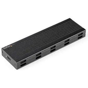StarTech.com SM2E1BMU31C Boîtier de disques de stockage Enceinte ssd Noir