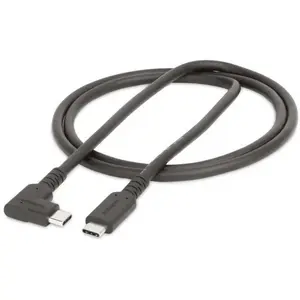 Comparateur de prix : Startech Câble USB-C RUSB31CC1MBR Noir 1 m TU