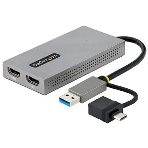 Comparateur de prix : StarTech.com Adaptateur USB vers Double HDMI - USB A/C vers 2 Écrans HDMI (1x 4K
