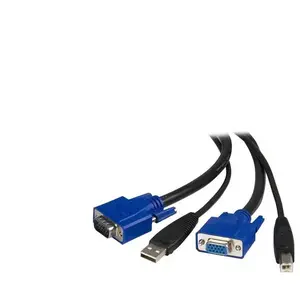 StarTech.com 2-in-1 Universal USB KVM Cable - Câb 
