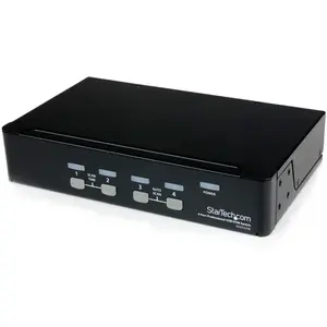 Comparateur de prix : StarTech.com Startech SV431USB Conmutador Switch Profesional KVM 4 Puertos Vídeo VGA-USB