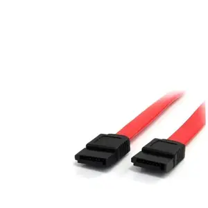 StarTech.com Câble SATA III - STARTECH - 60 cm - Rouge - Angle droit pas cher