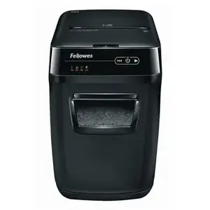 Comparateur de prix : Destructeur de document Fellowes Automax 200C Coupe croisée Noir