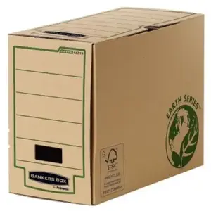 Fellowes Boîte archives Bankers Box Earth Series - carton dos 20 cm - ... pas cher