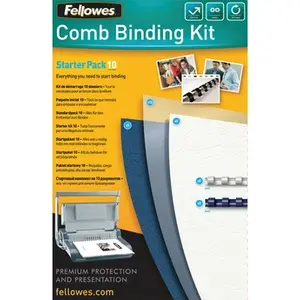 Kit de reliure Fellowes pour 10 documents pas cher