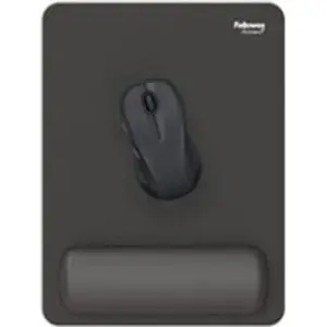 Tapis de souris avec repose-poignets Fellowes Breyta Taille XL Noir pas cher