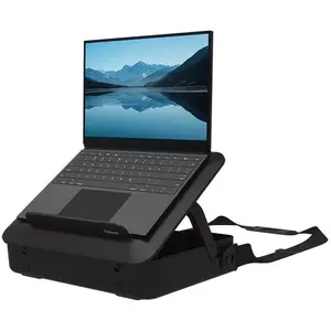 Fellowes Support et Mallette de rangement ergonomique Breyta - Noir pas cher