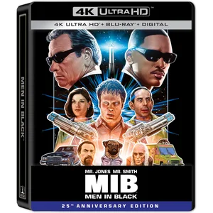 Import Men In Black Steelbook Blu-ray 4K Ultra HD