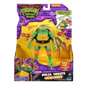 Turtles Mutant Mayhem - Power Sounds 14cm - Michelangelo