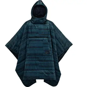Therm-a-Rest Thermarest Honcho Poncho - Sac de couchage Blue Print Taille unique pas cher