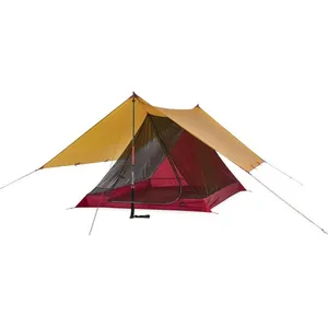 Comparateur de prix : Tente - MSR - Thru Hiker Mesh House - 2 Places - Rouge - Usage Intensif