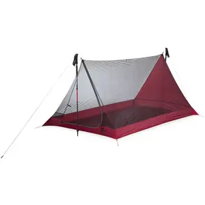 Comparateur de prix : MSR - Abri randonnées longue distance - Thru-Hiker Mesh House 3 V2  - Rouge