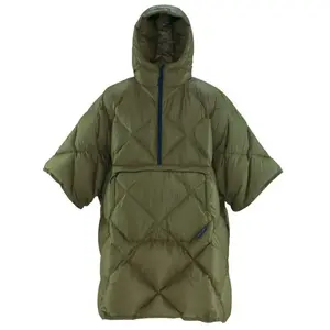 Comparateur de prix : Thermarest Honcho Poncho Down - Sac de couchage Dark Olive Taille uniq...