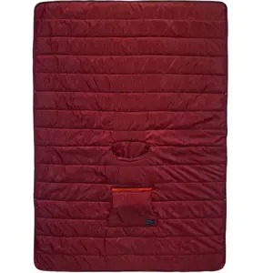 Thermarest Honcho Poncho - Sac de couchage Mars Red Taille unique pas cher
