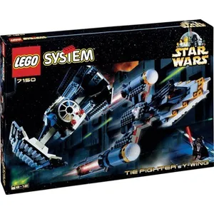 Lego Star Wars Tie Fighter And Y Wing 7150 pas cher