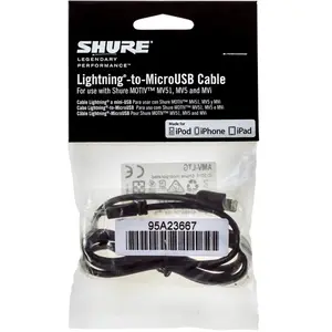 Comparateur de prix : Shure Cables numériques - midi AMV-LTG Câbles informatiques