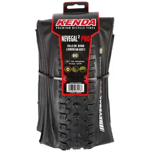 Comparateur de prix : Kenda Pneu VTT Nevegal 27.5x2.40 Tubeless Ready, 120 TPI, Pliable, Noir