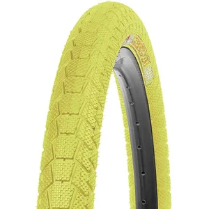 Non communiqué Pneu Bmx Selection P2R Kenda Slick Tr (50-406) Jaune 20" x 1,95 mm 147755 pas cher