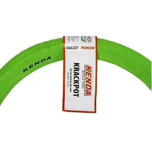 Kenda Krackpot Colour Pneu vélo BMX enfant 1 pneu vert pas cher