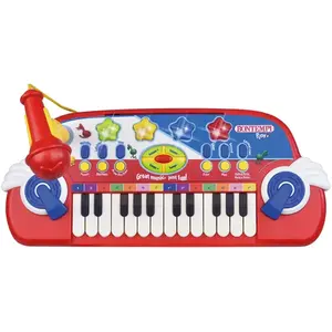 Comparateur de prix : Bontempi | MiniKeyFun : Jouet à 24 Touches avec Microphone et pupitre de Lecture pour Petits Musiciens