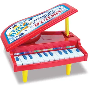 Bontempi piano électronique 11 touches 21,5 cm rouge