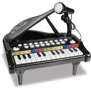 Bontempi piano électronique avec microphone 30 cm noir