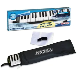 Bontempi piano à bouche 32 touches 42 cm noir