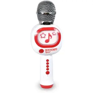 Bontempi - Microphone sans fil avec haut-parleur et fonction karaoké