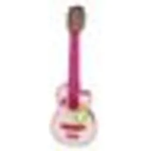 Bontempi- 7071-Guitare Folk, L. 7o cm, Couleur Rose, 20 7071