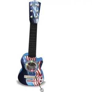 Bontempi Guitare Folk Electronique Drapeau Usa pas cher