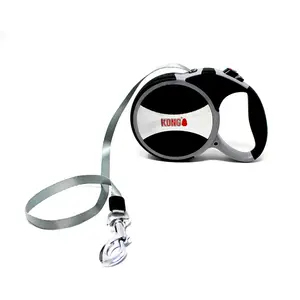 Comparateur de prix : Laisse KONG Explore, gris taille L environ 50kg, longueur de la sangle 7,5 m environ