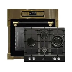 Comparateur de prix : Four encastrable 80L Set four EH 6726 AD et KCG 6394 Retro