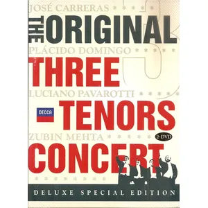 Comparateur de prix : Decca The Original Three Tenors Concert (Double Dvd Digipack Deluxe Special