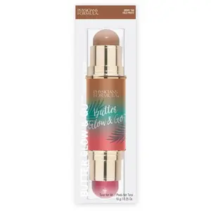 Physicians Formula Butter Glow & Go stick contour double embout teinte Berry Tan 10 g pas cher