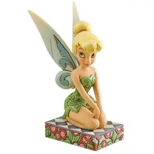 Enesco Figurine de collection Fée Clochette - Disney - Plaisir d'elfe - Intérieur