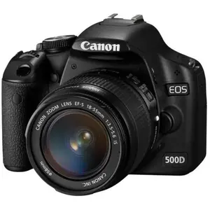 Reflex EOS 500D - Noir + Canon Canon Zoom Lens EF-S 18-55mm f/3.5-5.6I... pas cher
