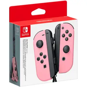 Comparateur de prix : Paire de manettes joy-con rose pastel pour nintendo switch NINJOYCONROS