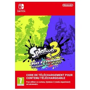 Code de téléchargement extension DLC Splatoon 3 Nintendo Switch pas cher