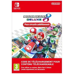 Nintendo DLC Pass Circuits Additionnels pour Mario Kart 8 Deluxe Cod... pas cher